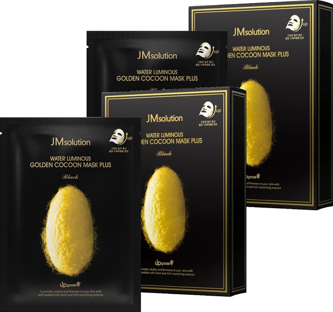 제이엠솔루션 물광 골든 코쿤 마스크 플러스, 10개입, 2개 - 쿠팡