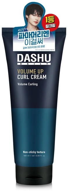 다슈 데일리 볼륨 업 컬크림, 180ml, 1개 - 쿠팡