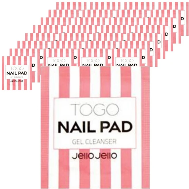 젤로젤로 투고 네일 패드 100매입, 2개, 70g - 쿠팡