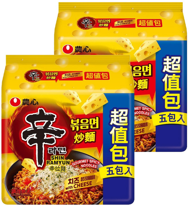 NONGSHIM 農心 辛炒麵 起司風味, 10包
