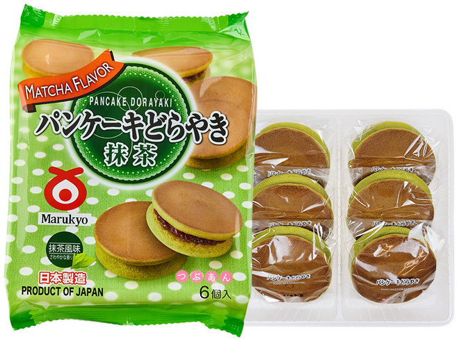 마루쿄 팬케이크 도라야키 마차맛, 310g, 1개