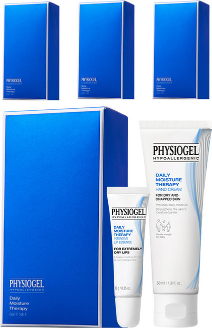 피지오겔 DMT 핸드크림 50ml + 립 에센스 10g 세트, 4세트