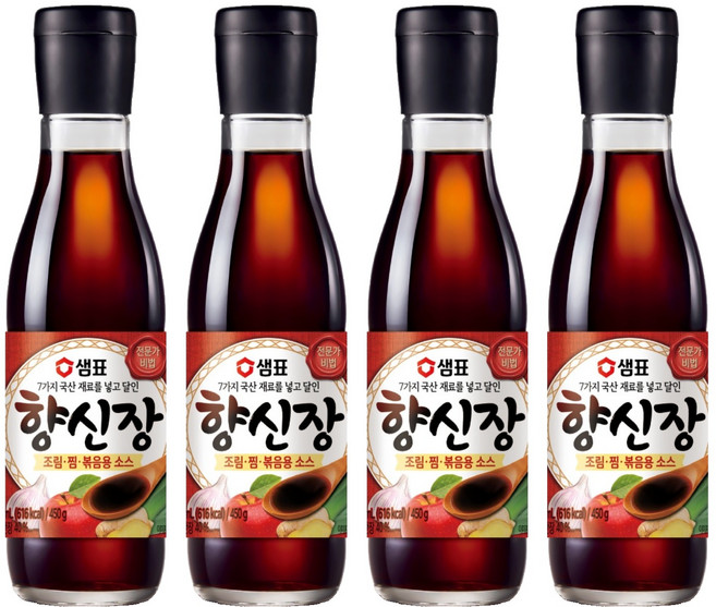 샘표 향신장 조림 찜 볶음용, 450g, 4개