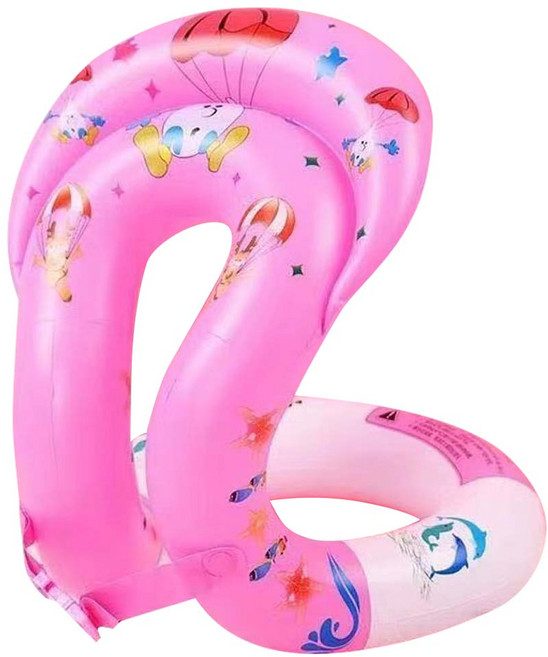 s-sportplus+ 背心泳圈 k8001002-03 110~140cm, 粉色, 1個