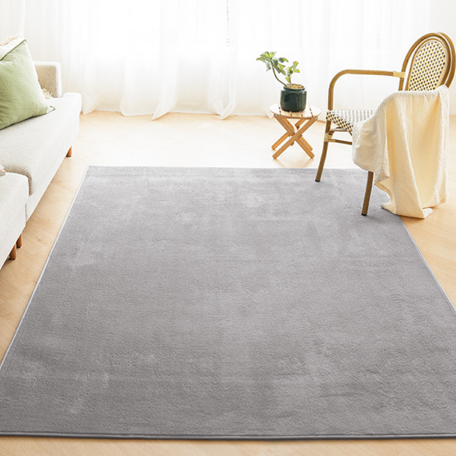 스칸디앤홈 관리쉬운 크레용 단모 러그 워셔블 거실 카페트