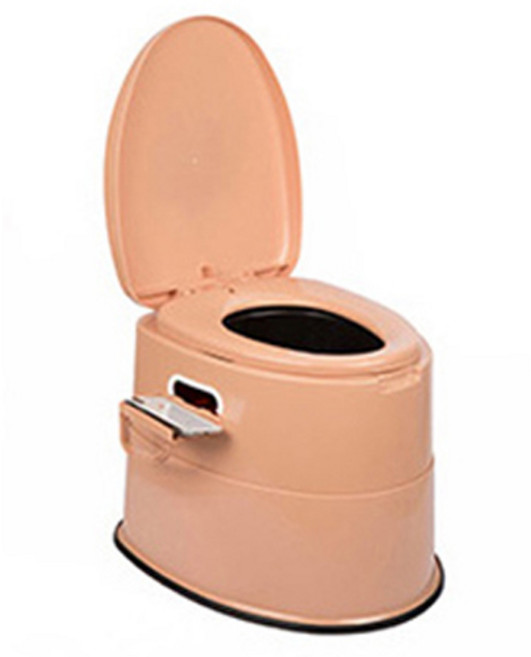 디어모모 노인 캠핑 이동식 좌변기 분리형, 베이지, 1개