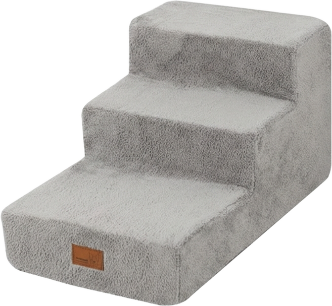 REDPUPPY 泡泡寵物階梯, 灰色, 1個