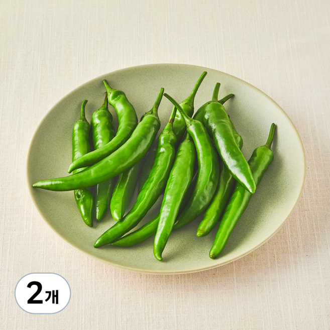 유기농 청양고추, 150g, 2개
