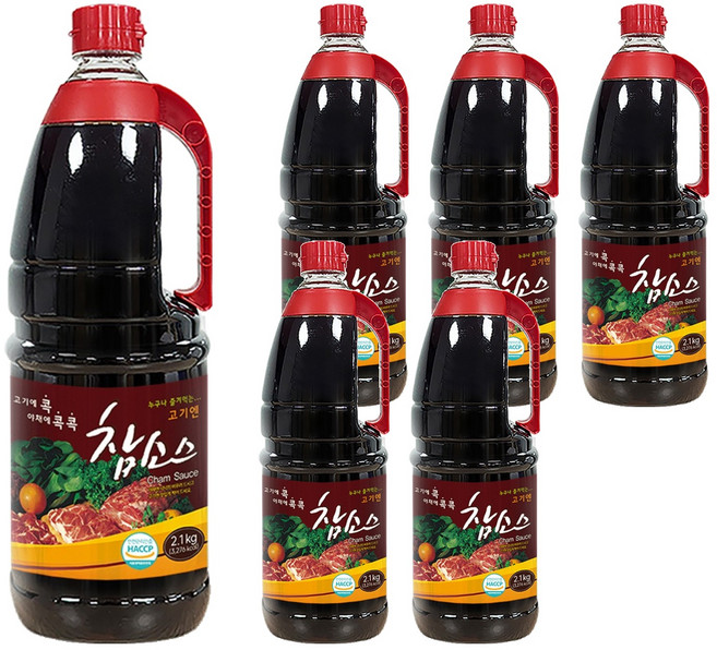 참 소스, 2.1kg, 6개