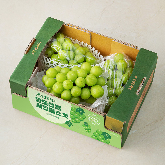 당도선별 샤인머스캣, 2kg(2~4수), 3박스