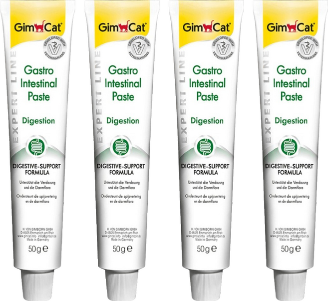 GimCat Gastro Intestinal Paste 腸胃保健營養膏, 腸胃保健, 50g, 4條