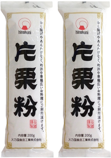 hinokuni 火乃國食品 馬鈴薯澱粉, 200g, 2包