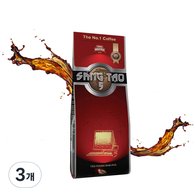 쭝웬레전드 상타오 커피 5, 340g, 3개, 핸드드립