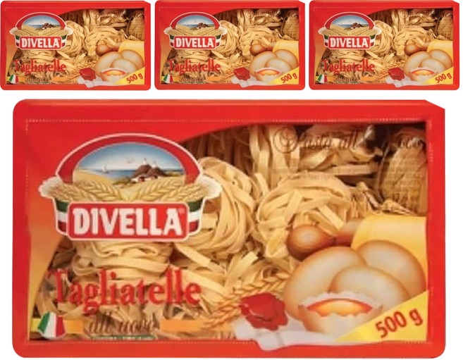 DIVELLA 德威樂 千層寬麵, 500g, 4個
