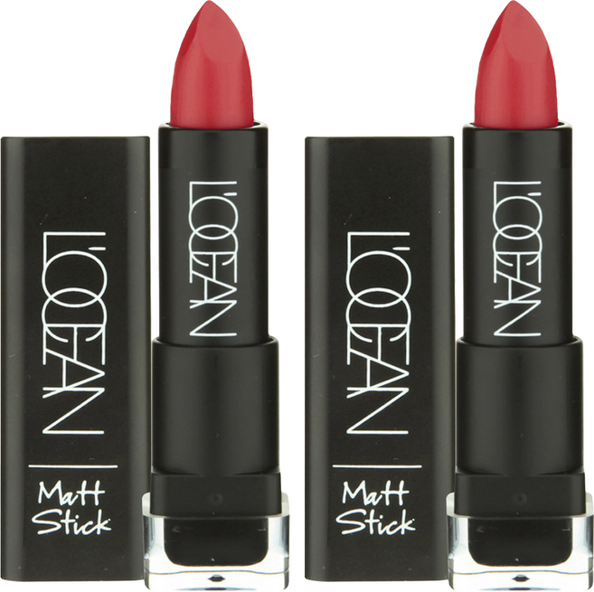 로쎄앙 매트 틴트스틱, 1호 도로시 레드, 2개