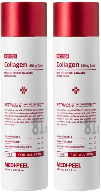 MEDIPEEL 美蒂菲 膠原蛋白緊緻拉提化妝水, 2瓶, 150ml