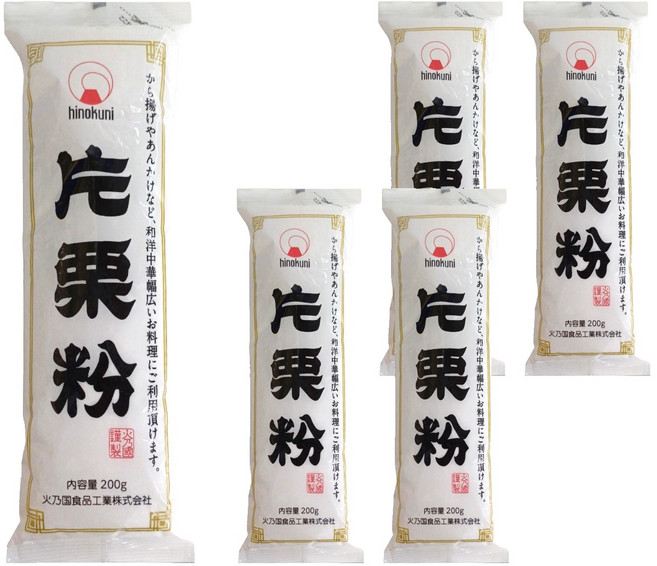 hinokuni 火乃國食品 馬鈴薯澱粉, 200g, 5包