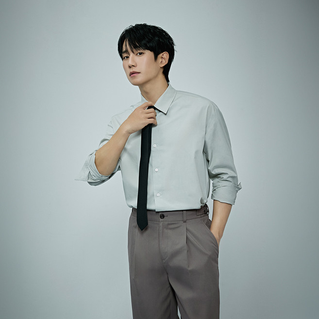 마인드브릿지 남성용 올데이 수피마 오버핏 셔츠 MZWS0101