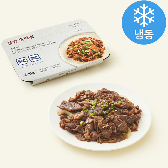 청담새벽집 소불고기 (냉동), 1개, 400g
