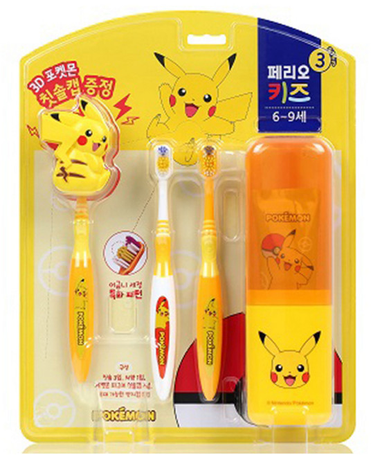 페리오 키즈 피카츄 양치세트, 1세트