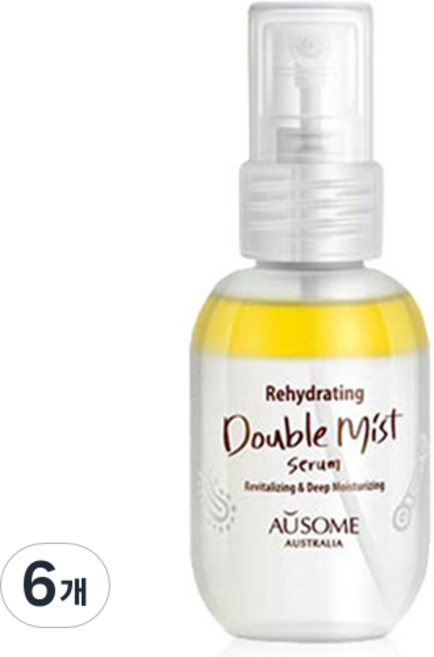 오우썸 딥 모이스처라이징 더블 미스트 세럼, 50ml, 6개
