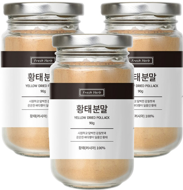 신선약초 황태분말, 90g, 3개