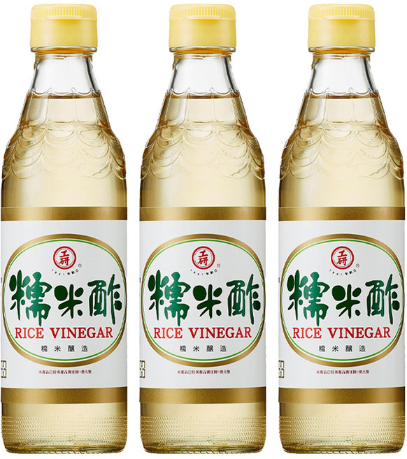 KONG YEN 工研 糯米醋, 600ml, 3瓶
