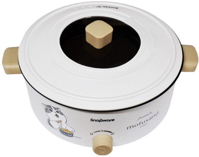 Corelle Brands 康寧餐具 簡約美型多功能不沾電火鍋, SN-HPMFS/TW