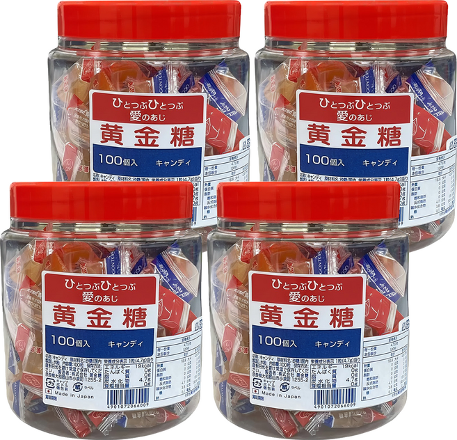OGONTOH 黃金糖, 470g, 4罐