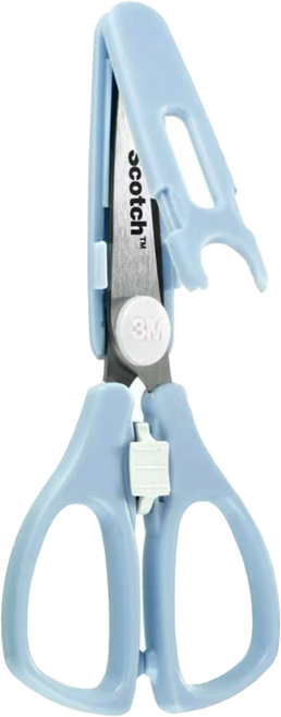 3M Scotch 寶寶食物剪刀 1.5 GEN, 寶貝藍, 1支