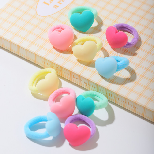 아기코끼리 유아동 컬러팝 안아픈 머리끈 30p 세트