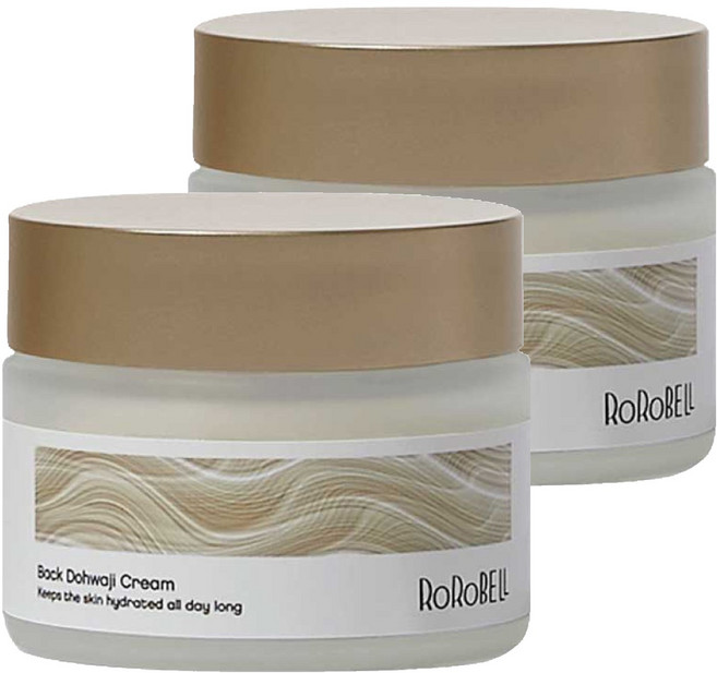 RoRoBELL Back Dohwaji保濕面霜, 50ml, 2個