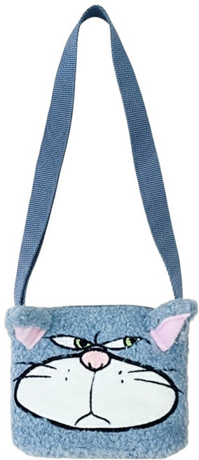 Disney 迪士尼 絨毛飲料杯套 CA717-10, 魯斯佛 灰色, 1個