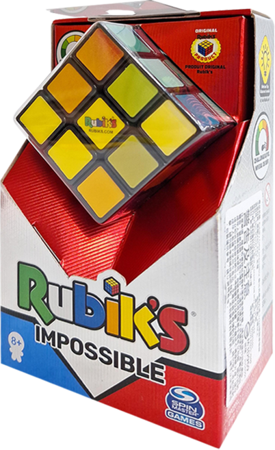 Rubik's Cube Impossible 魯比克魔術方塊 8歲以上, 3 x 3 x 3進階漸層款, 1個