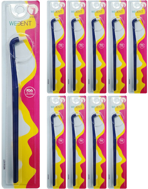 위덴 앤드터프트 미세모 칫솔 네이비, 10개, 1개입, 5mm