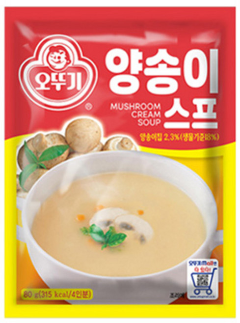 오뚜기 양송이스프, 80g, 1개