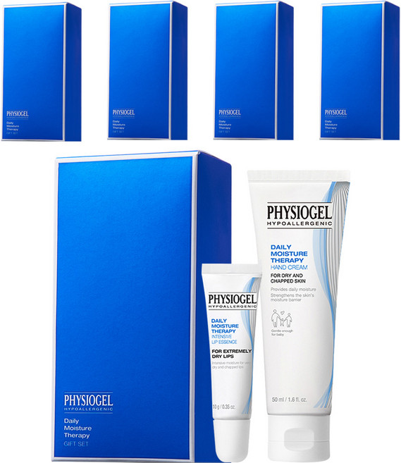 피지오겔 DMT 핸드크림 50ml + 립 에센스 10g 세트, 5세트