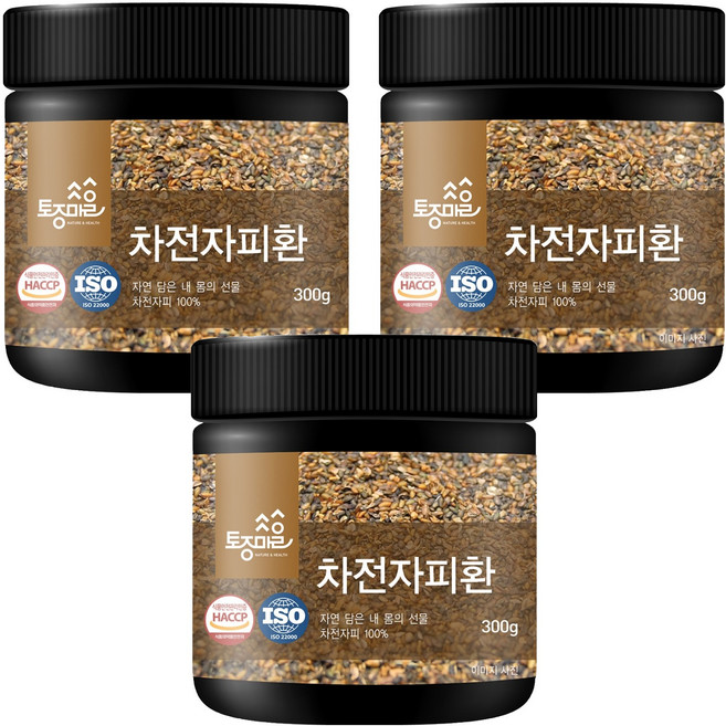 토종마을 차전자피환, 3개, 300g