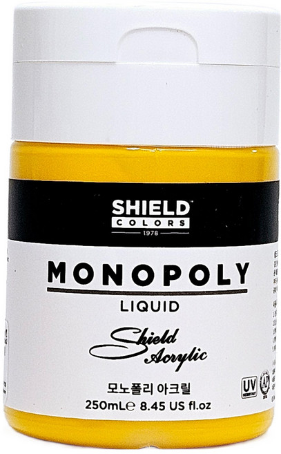 쉴드 모노폴리 아크릴물감, 605 Perma. yellow deep, 1색, 250ml