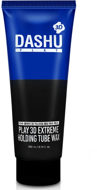 다슈 플레이 3D 익스트림 홀딩 튜브 헤어왁스, 200ml, 1개 - 쿠팡
