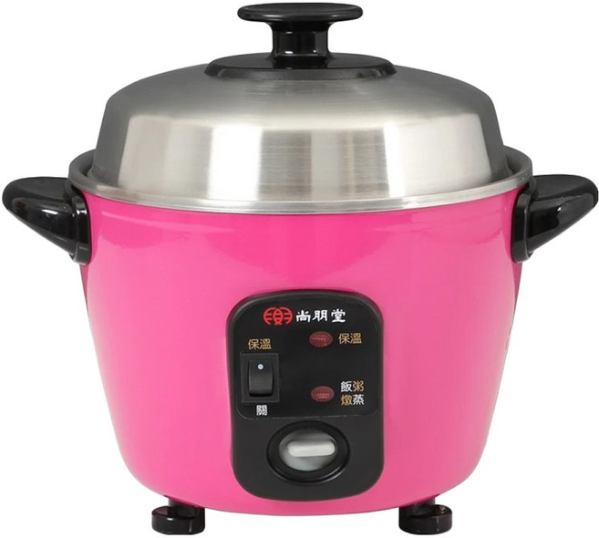 尚朋堂 養生不鏽鋼電鍋 246 x 191 x 225mm 2.1kg, SSC-055RD