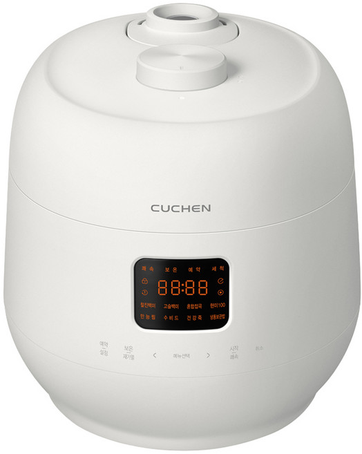 쿠첸 더핏 슬림 전기 압력밥솥 6인용, CRS-FSWD0640W, WHITE