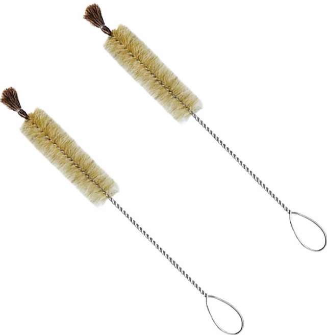 월드크린 돈모 원형 병솔 375mm, 혼합색상, 2개