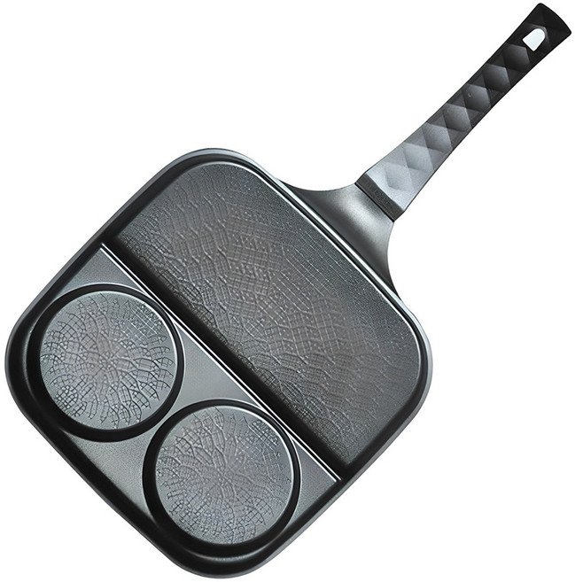 퀸센스 모아 사각나눔팬, 27cm, 1개