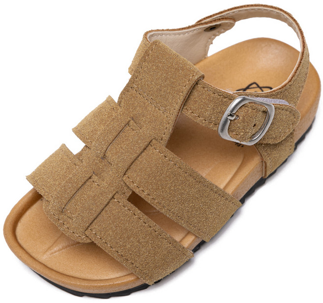 라스텔라 아동용 그리드 소프트 쿠션 샌들