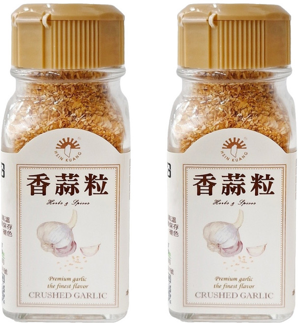 新光洋菜 香蒜粒 蒜味調料, 42g, 2罐