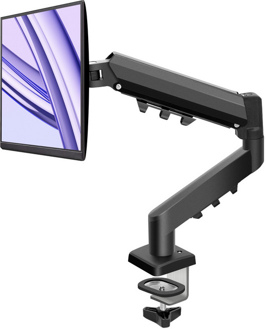 홈플래닛 싱글 모니터암, 블랙, 1세트