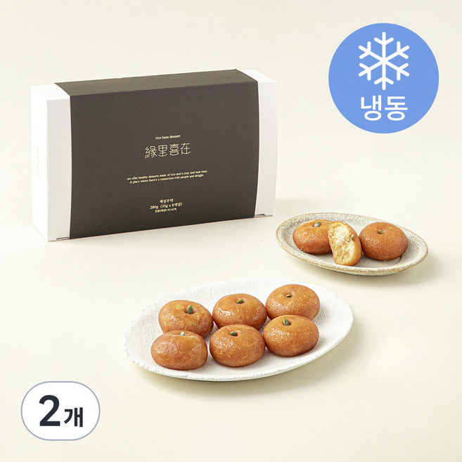 연리희재 개성주악 (냉동), 35g, 8개입, 2개