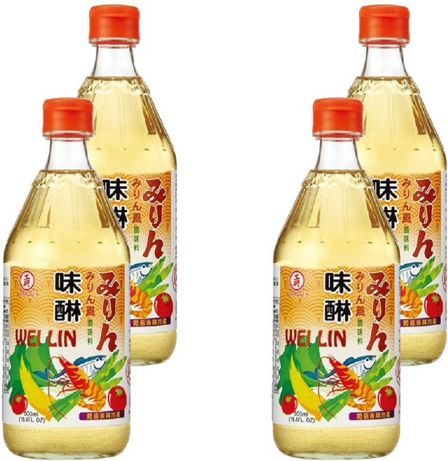 KONG YEN 工研 味醂, 500ml, 4瓶