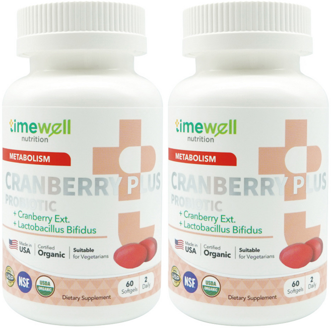 timewell 時光安好 護密莓益菌錠, 2罐, 60顆